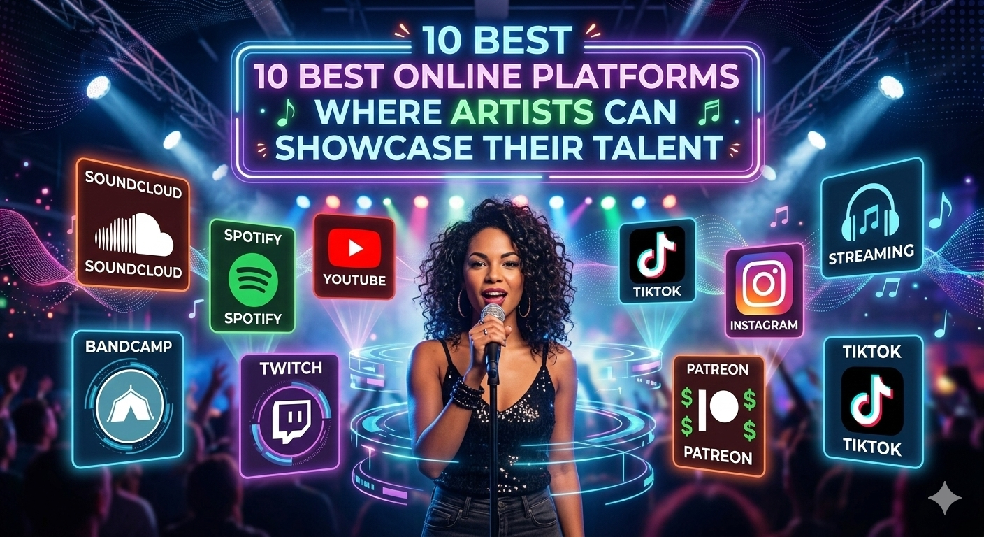 10 Best Online Platforms Where Artists Can Showcase Their Talent