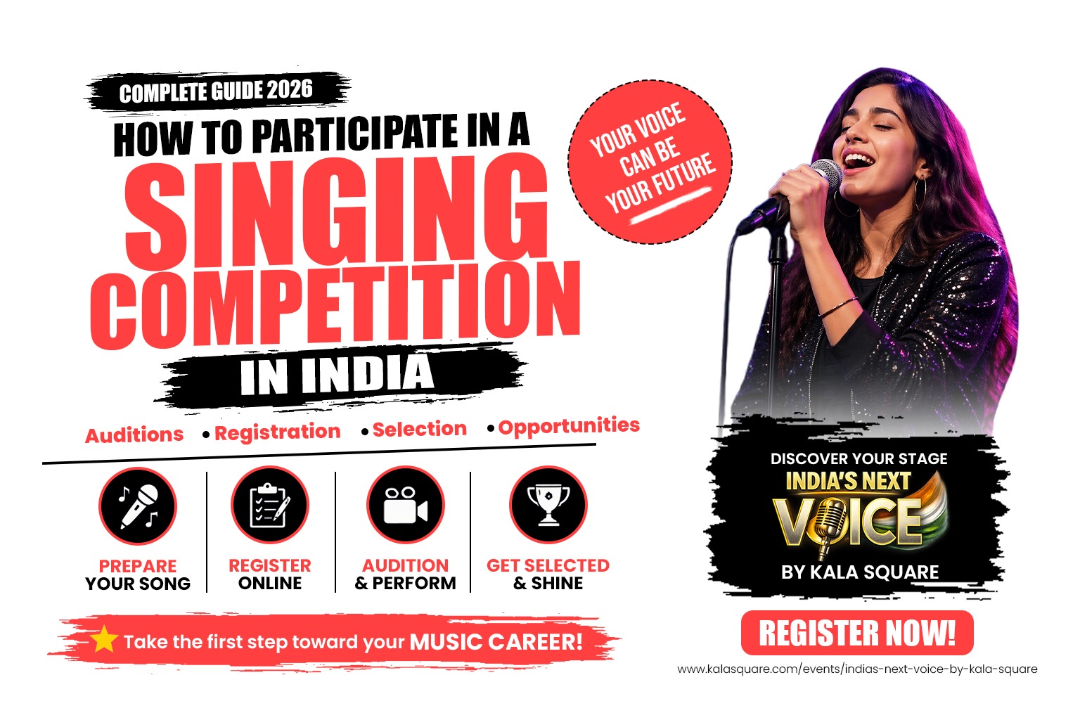How to Participate in a Singing Competition in India (Complete Guide 2026)