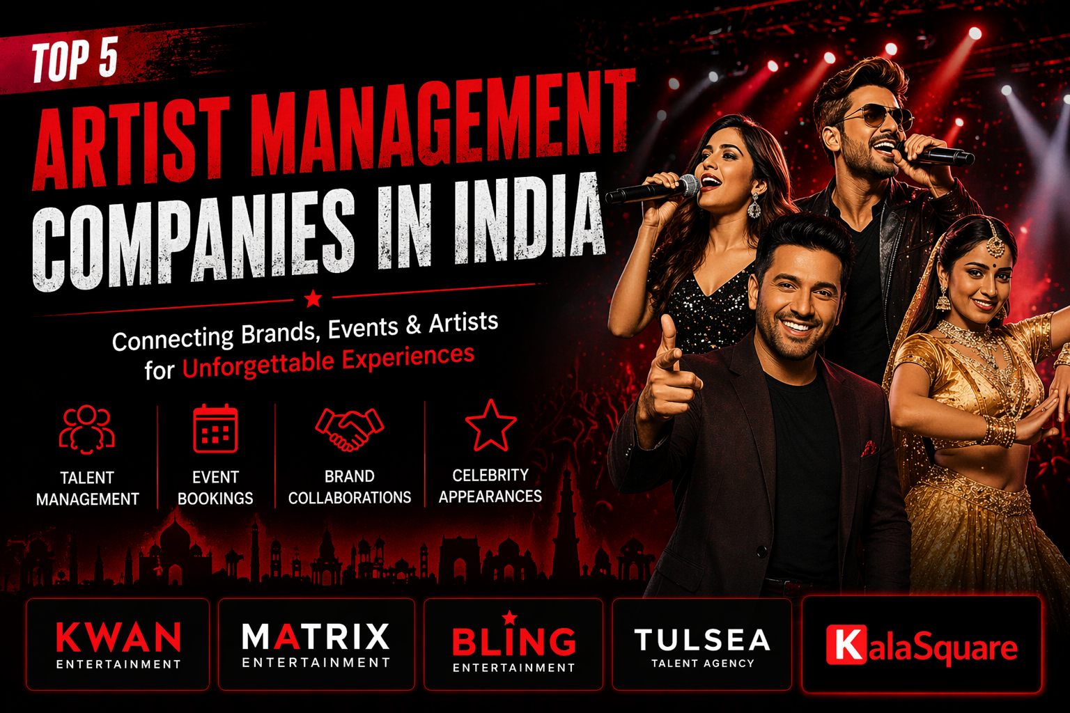 Top Artist Management Companies in India (Including Emerging Platforms)